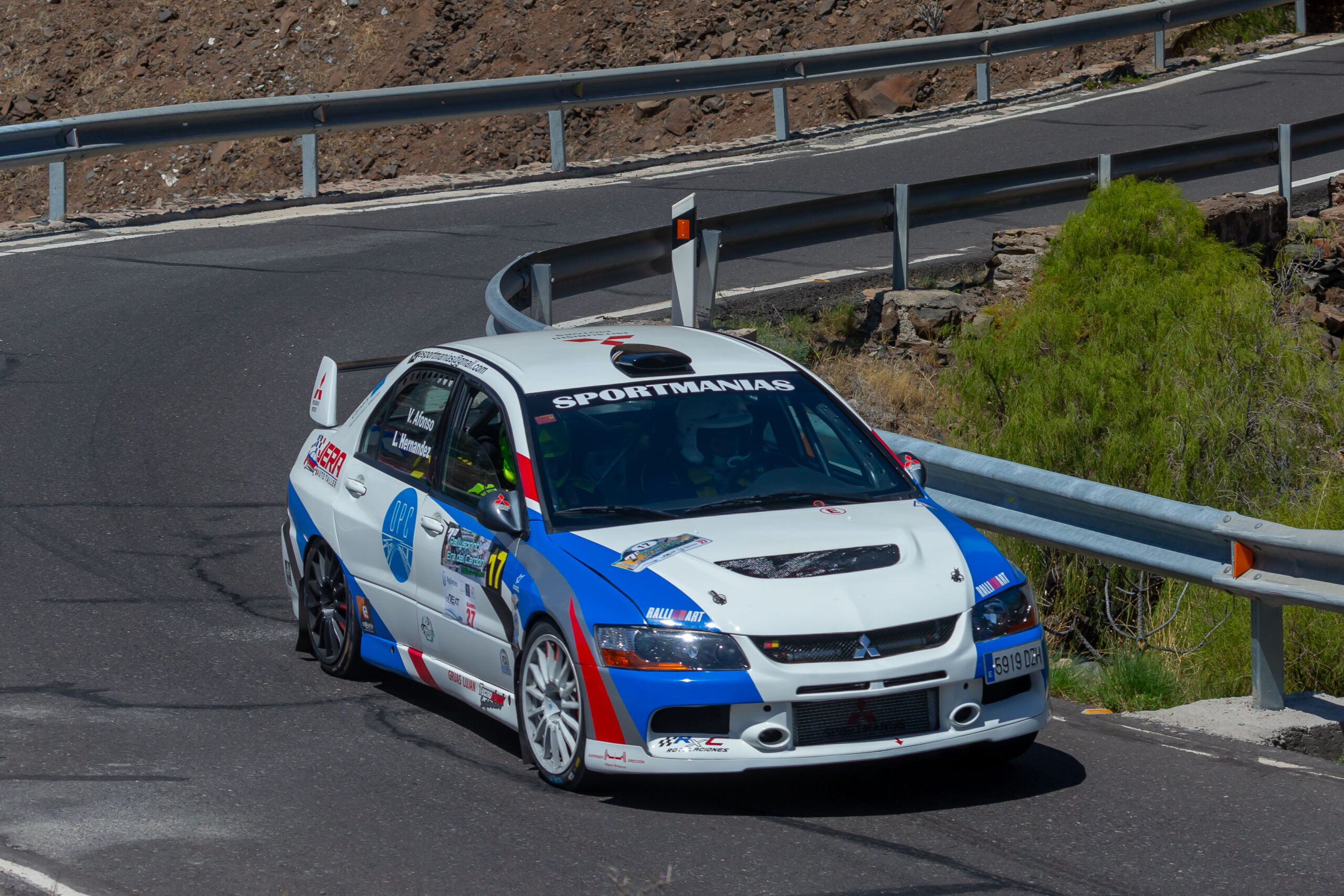 En La Palma Se Celebra El Segundo Asalto Del Campeonato De Canarias De Rallysprint