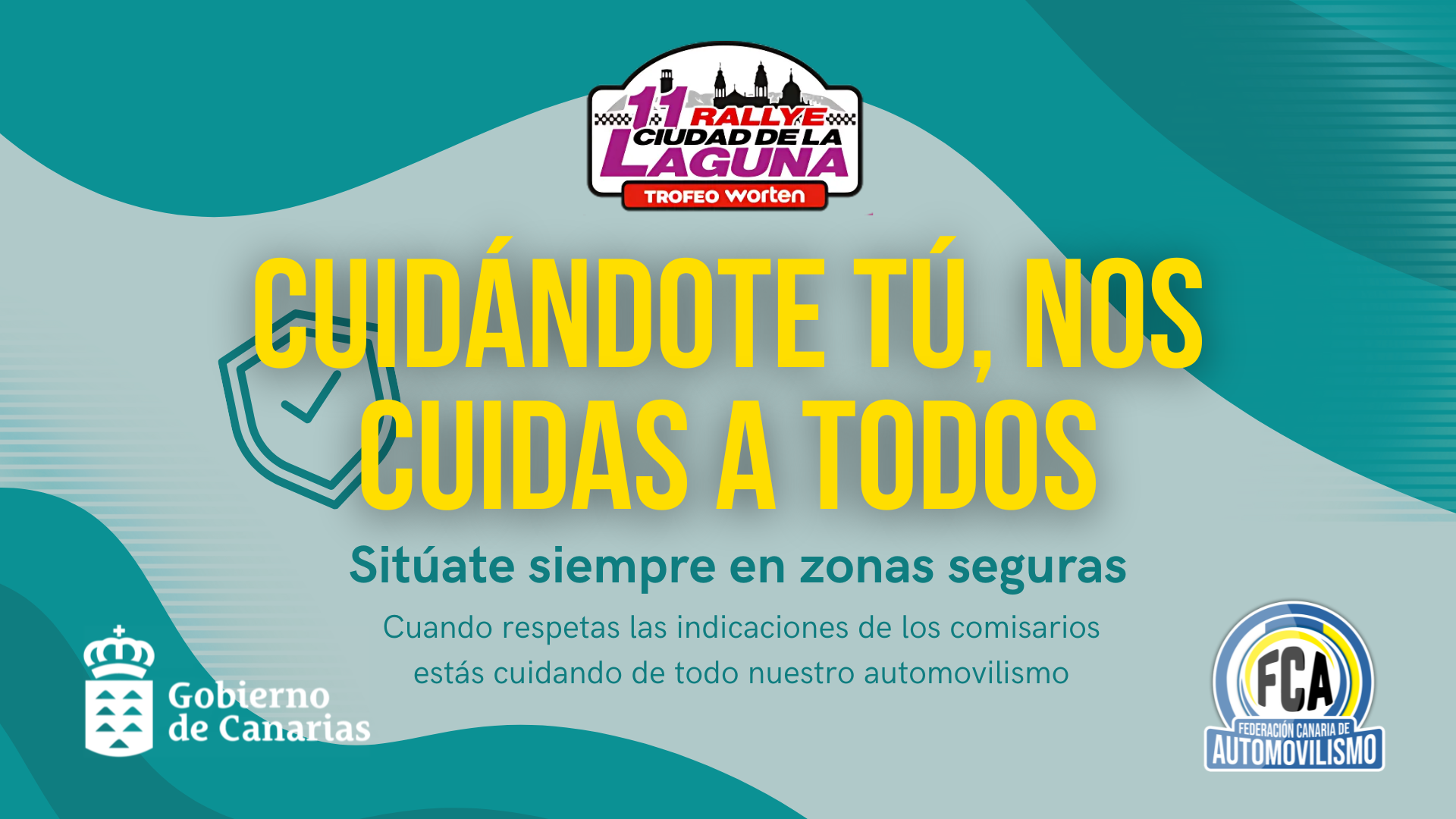 La Campaña De Seguridad De La FCA Continuará En El Rallye Ciudad De La Laguna