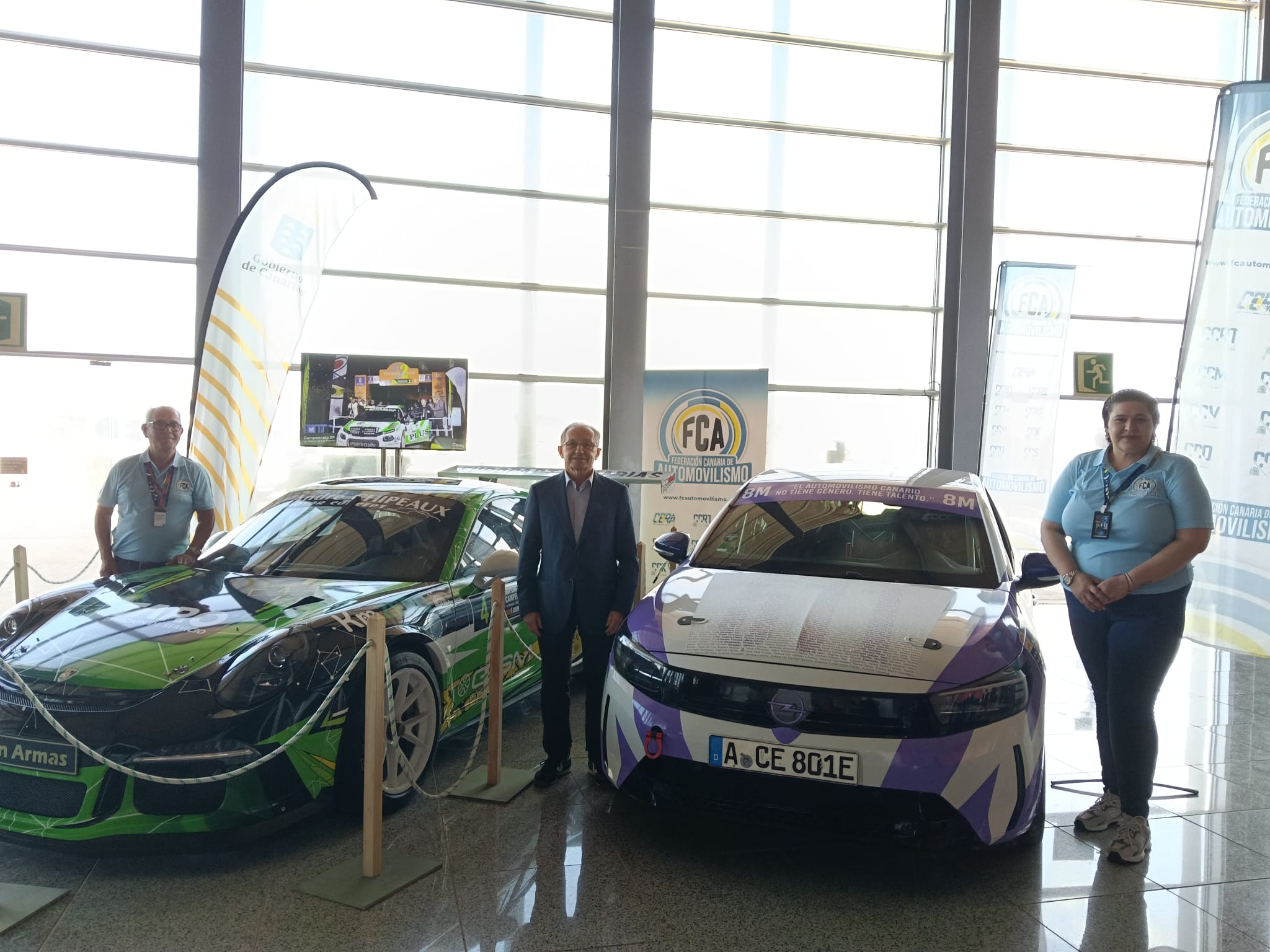 La FCA Acudió A Expomeloneras A Promover El Motorsport Entre Los Jóvenes